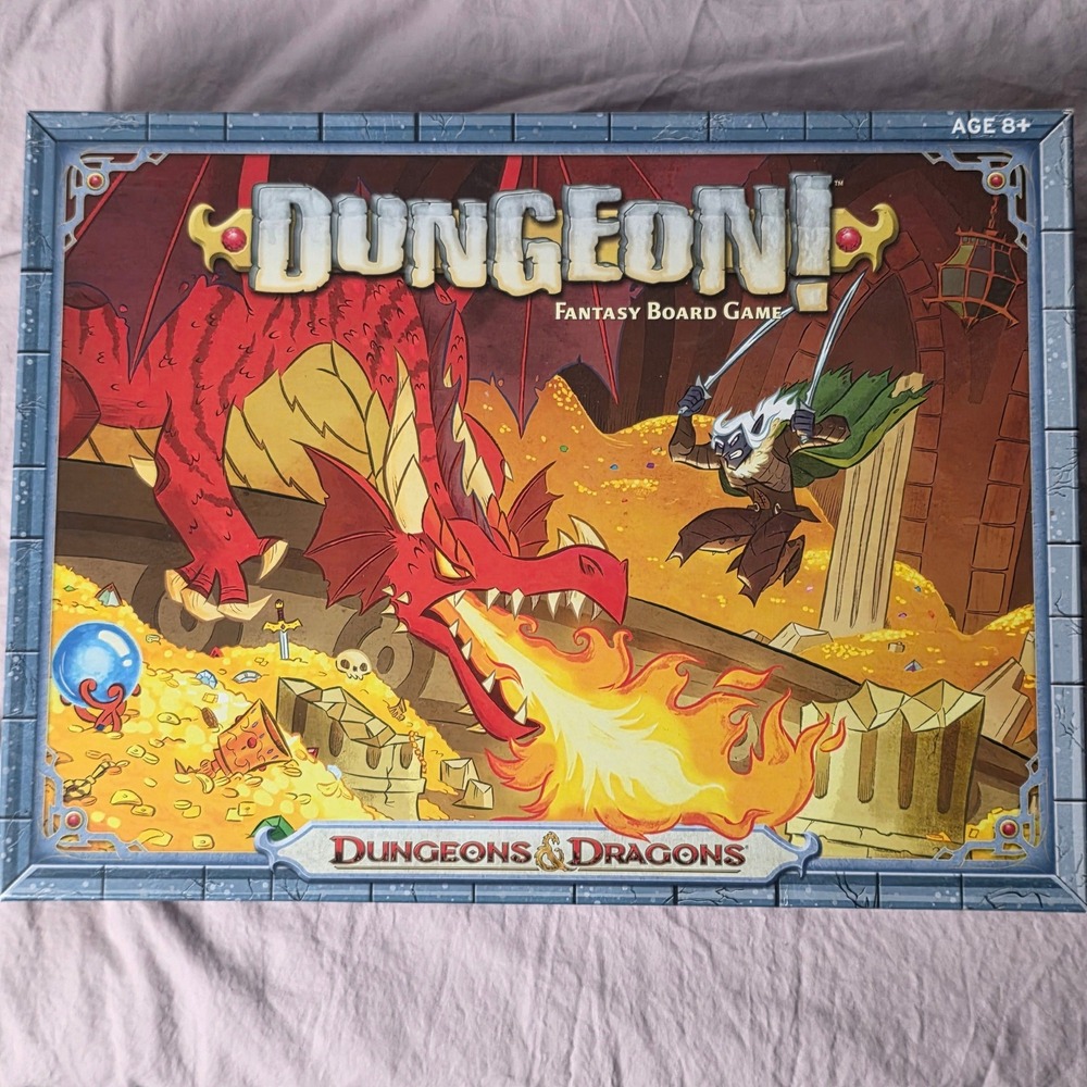 Wizards of the Coast Dungeon Fantasy Board Game Dungeons & Dragons Blue Box 2014